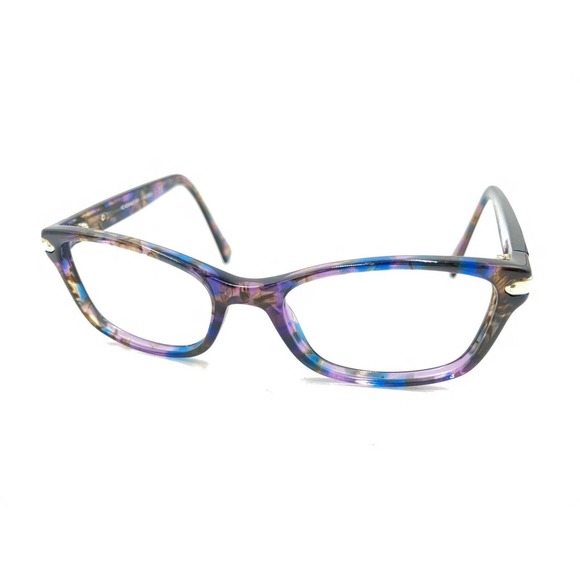 Coach HC 6065 5288 Confetti Purple Blue Eyeglasses Frames 49-17 135 Designer - Picture 8 of 12